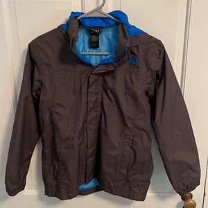 Boys’ size 10/12 North Face Raincoat